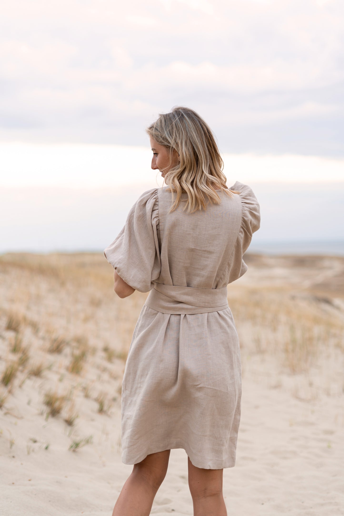 Vivian linen dress